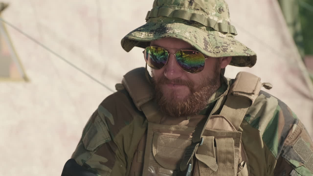 Intelligence Officer With Sniper Rifle