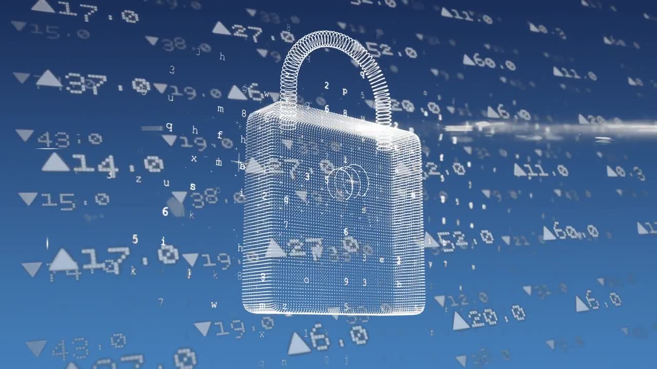 números del mercado de valores con valores