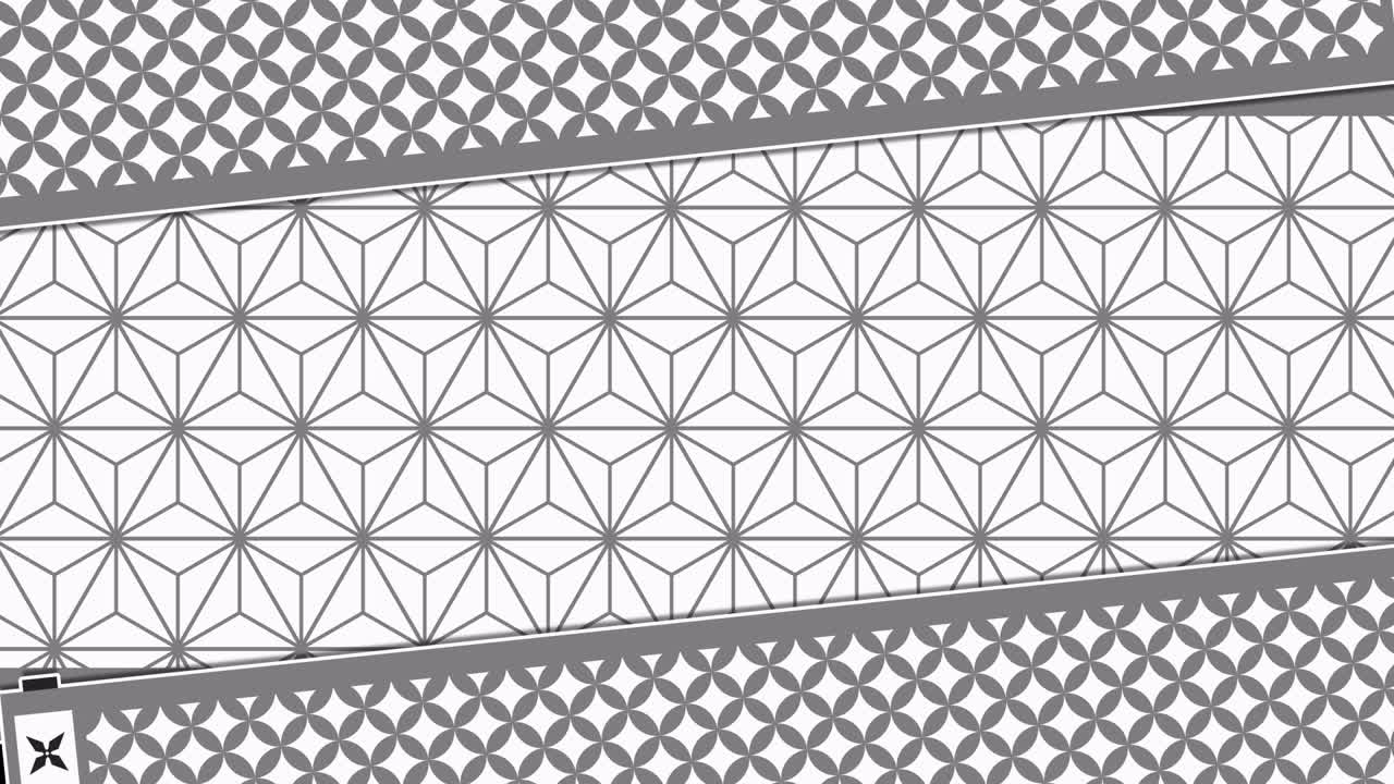 Geometric Japanese Pattern