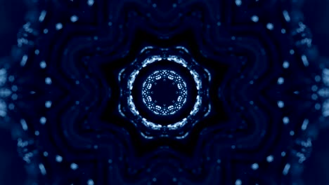 el colorido fondo de vídeo caleidoscópico.