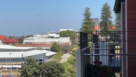 claremont private schools townhouse balcony leafy suburb high view more sky