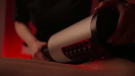 red light therapy massage treatment