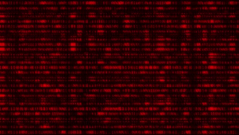 4k Binary Encryption Stream. Glitch Loop