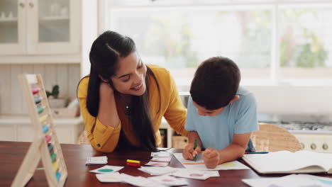 Tarea,-Madre-E-Hijo-Con-Educación