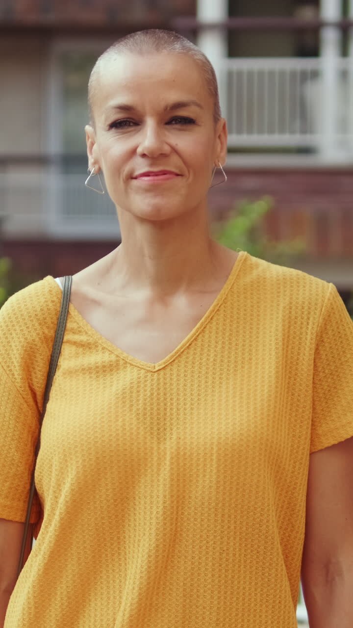 Happy Mother And Daughter Smiling Outdoors