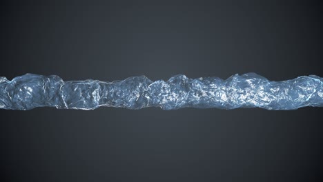 animación de bucle de ondulación de flujo de agua