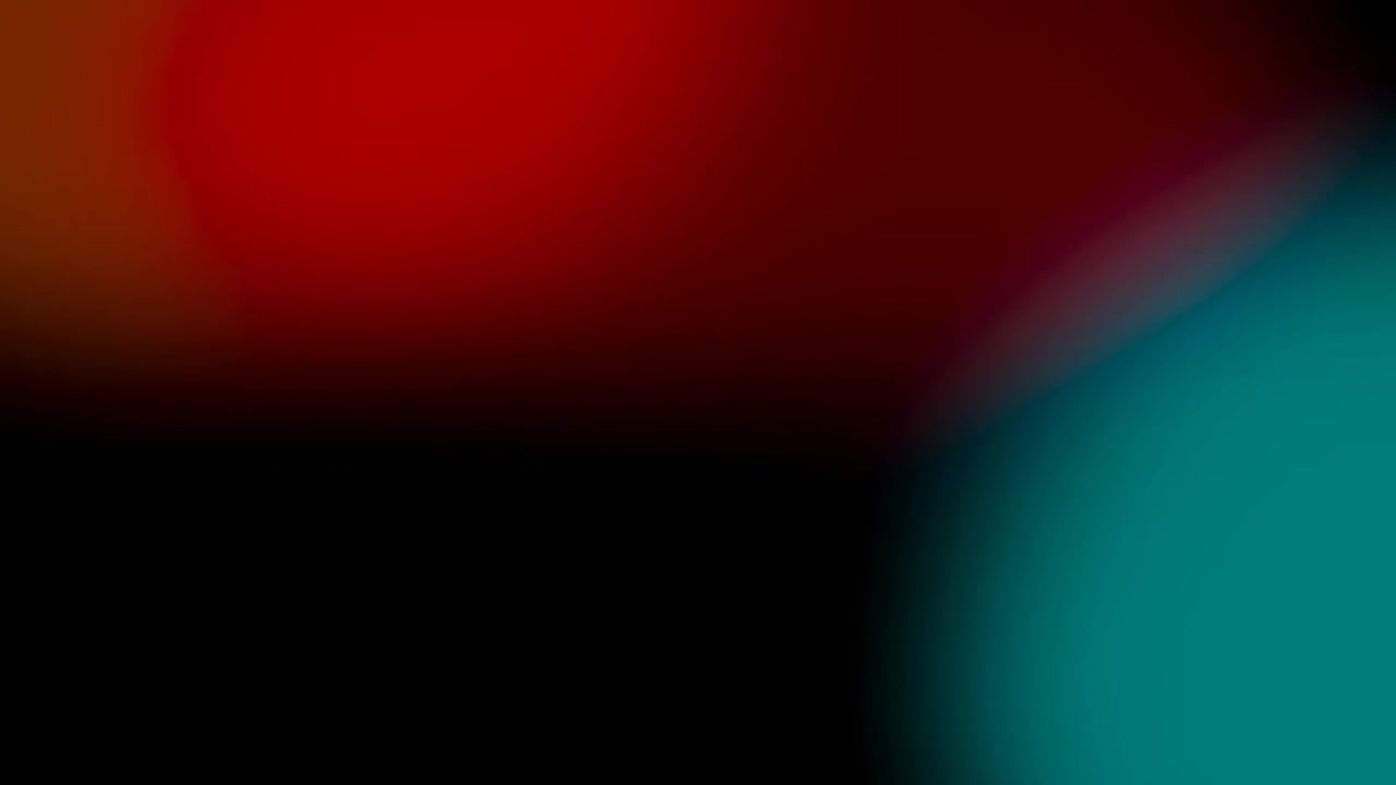 Abstract Light Leak Overlay with Vibrant Red and Teal Colors