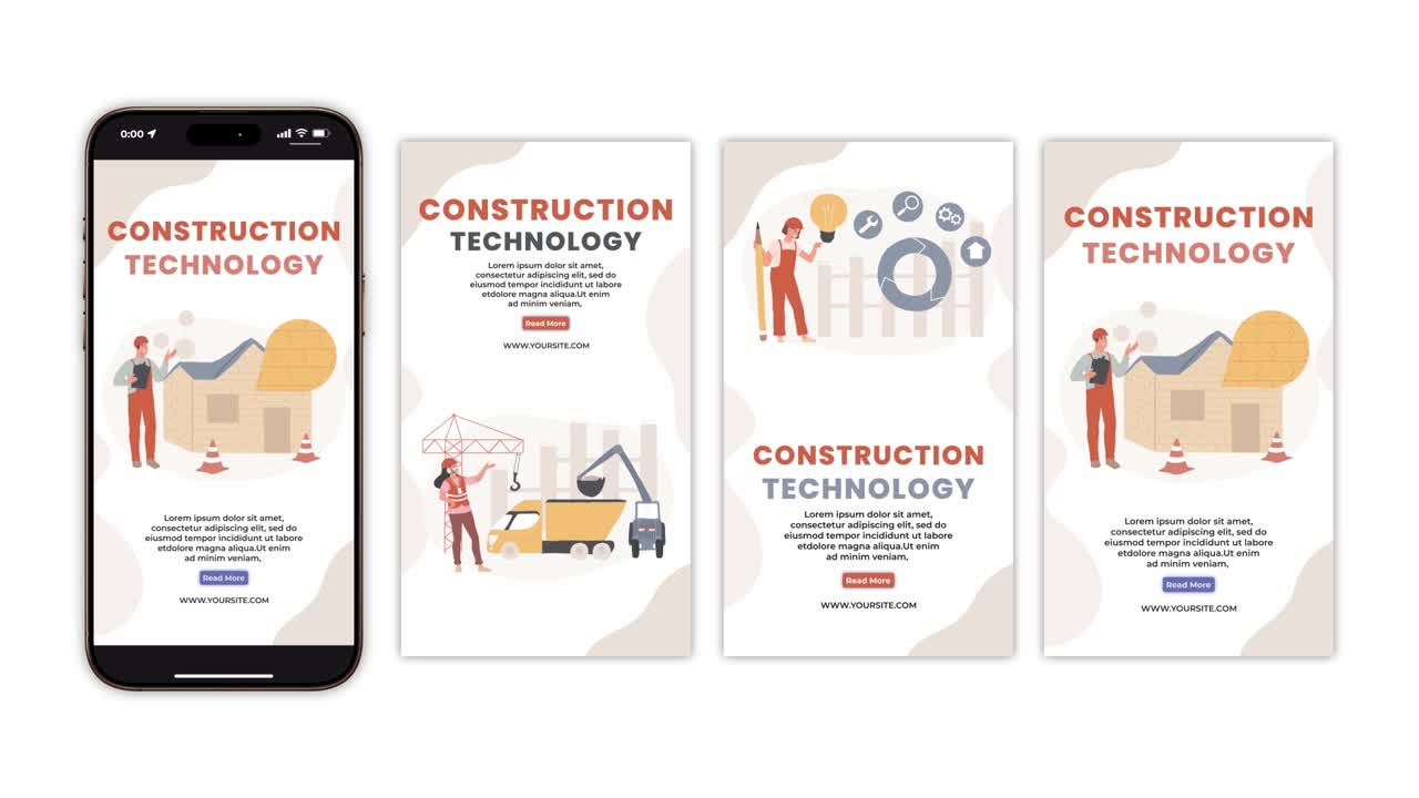 Construction Technology Illustrations