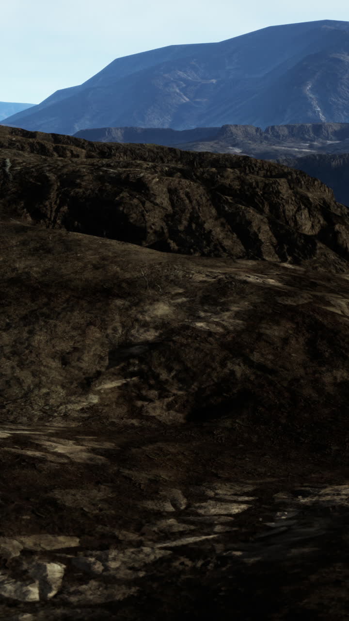 una cordillera pintoresca