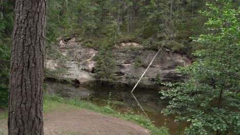 the ahja river panorama