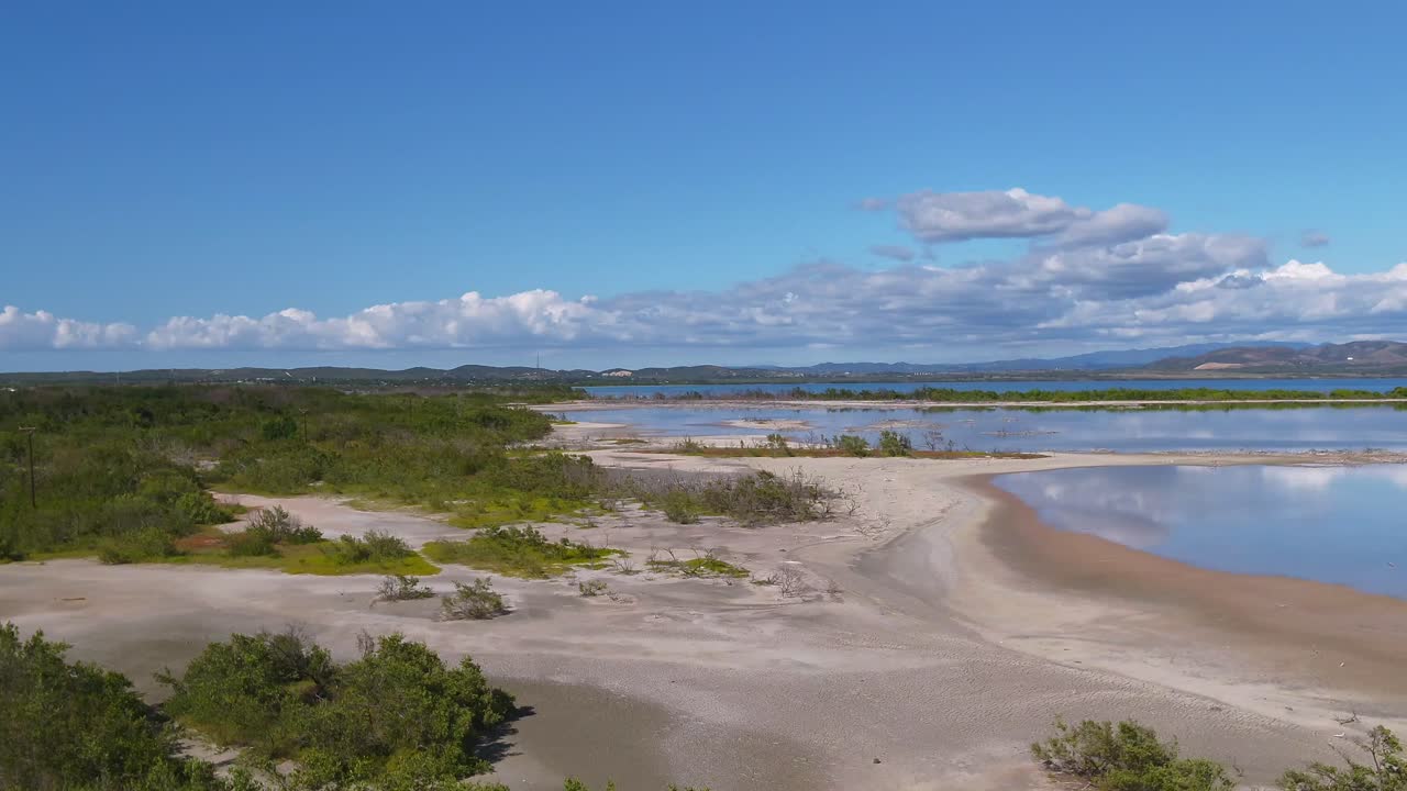 Salt farm near Cabo Rojo Puerto Rico