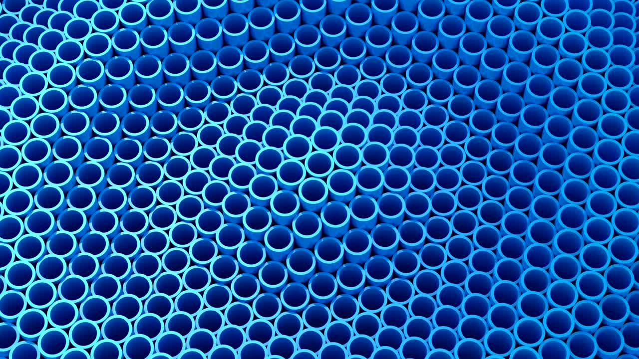 Background of Animated Tubes