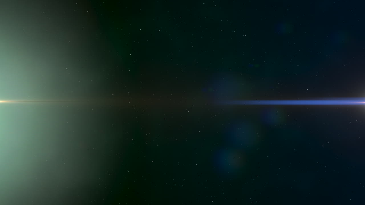 은하계의 패션 빛과 별들