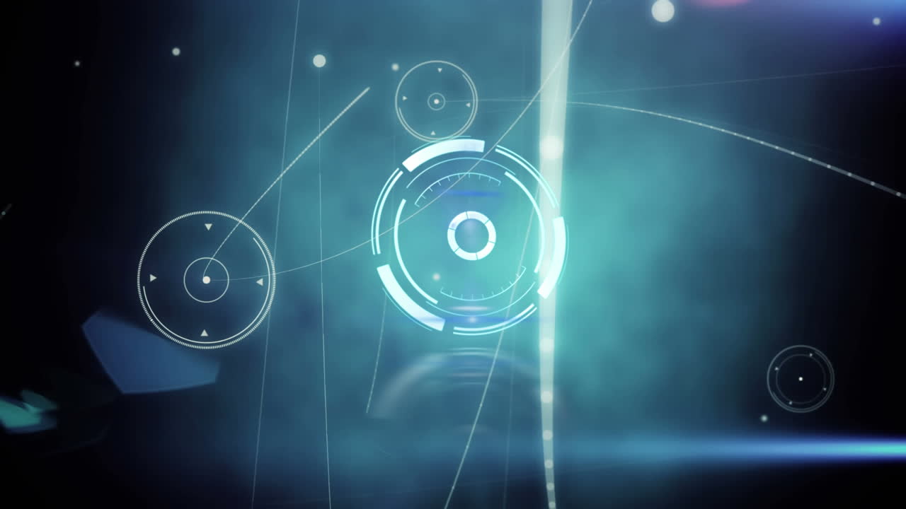 animación de escaneos con redes de conexiones