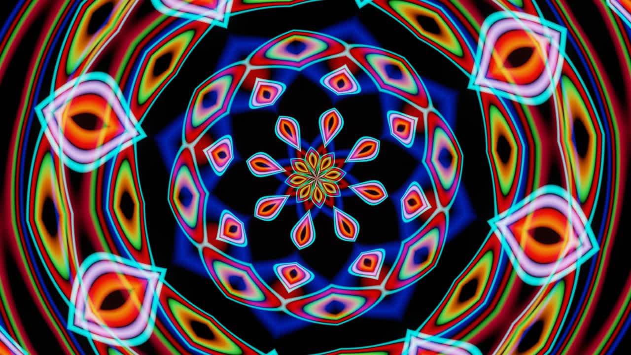 anillo de patrón multicolor de brillos multicolores