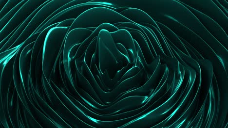fondo abstracto con campo de onda de ruido rosa. paisaje abstracto superficie desplazada de montaña. plantilla de fondo moderna para documentos, informes y presentaciones. animación 3d de bucle sin costuras de 4k
