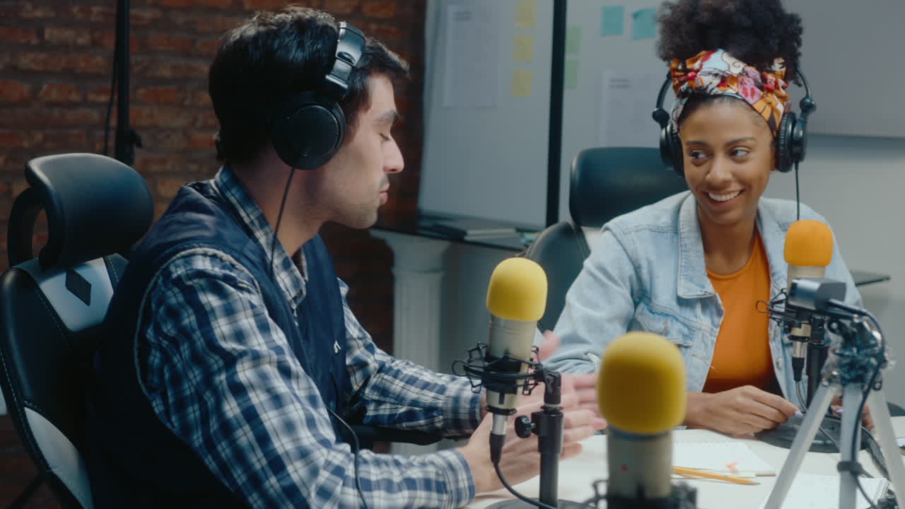 Podcast Recording Session