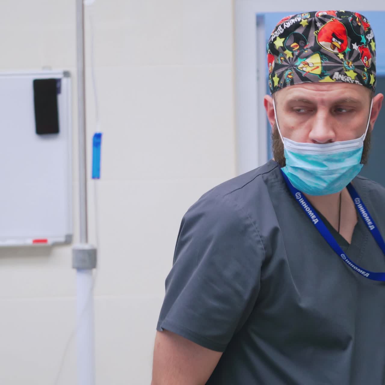 Portrait of doctor at work