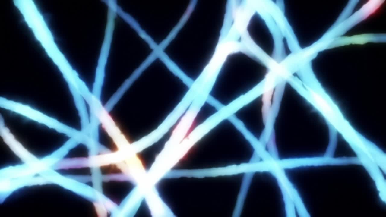 Intricate Patterns of Dynamic Light: A Captivating Exploration of Vibrant Colors and Fluid Motion in Abstract Visuals