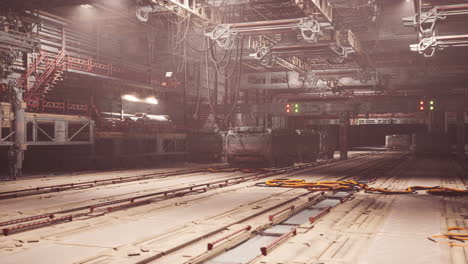 Futuristic Industrial Interior