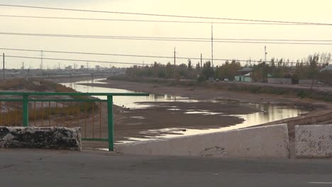 an abandoned drainage canal in turkmenistan uzbekistan or kazakhstan 1