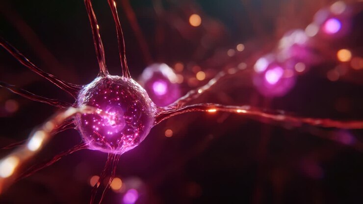 Exploring the Mysteries of Neurons: A Close-Up Perspective of Intricate Connections and Vibrant Synapses in the Nervous System's Complex Network