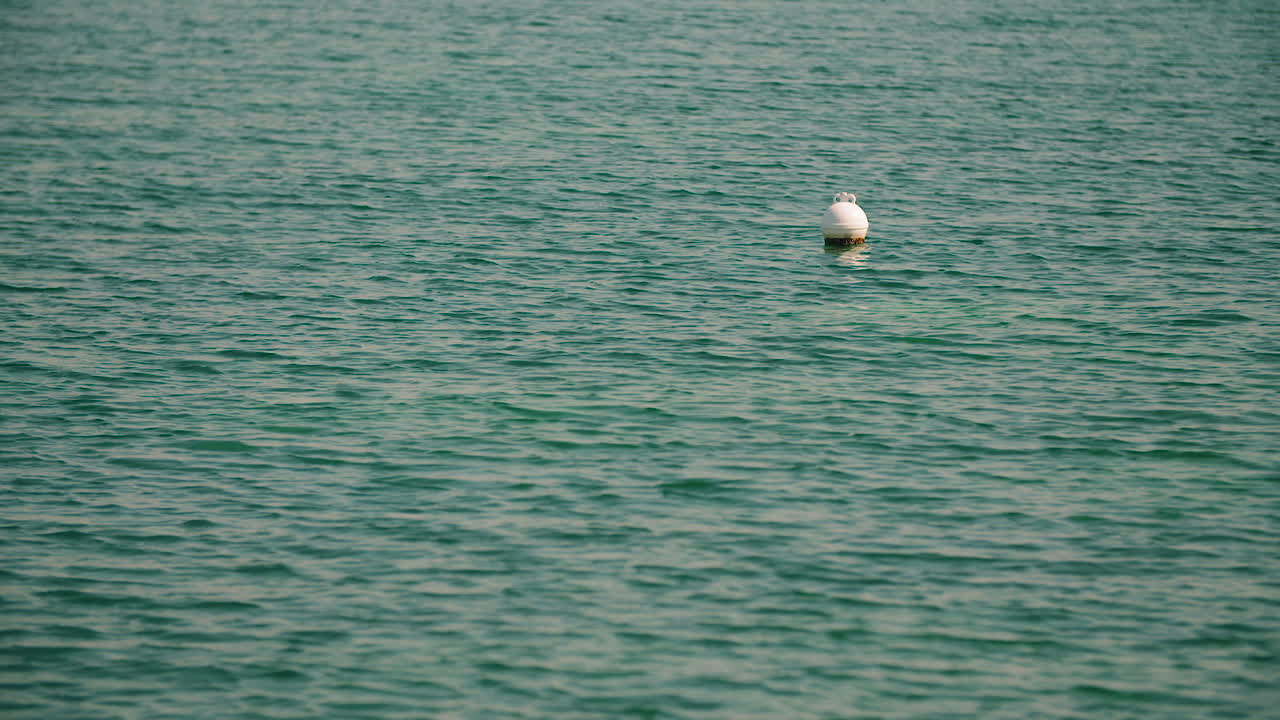 Buoy On The Surface Of The Sea