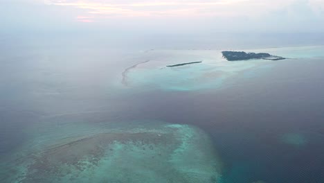 4k aerial view top view drone move beautiful turquoise water