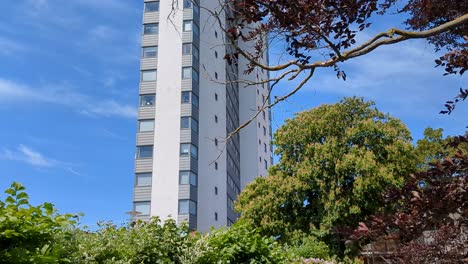 Tall-Building-Apartment-Complex-in-Scandinavian-Design-in-Sweden-Europe