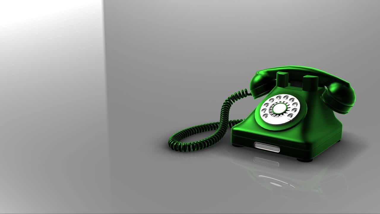 número de teléfono verde - inclinación dx