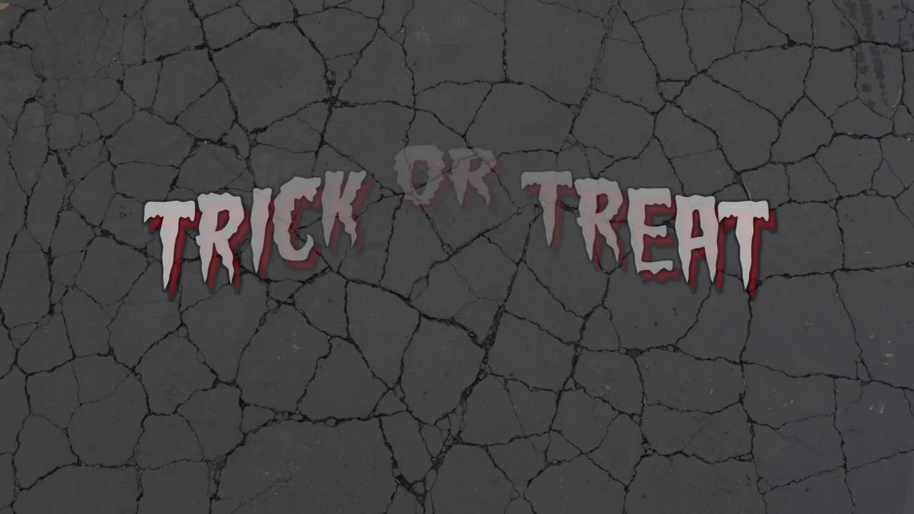 truco o trato en el espacio oscuro