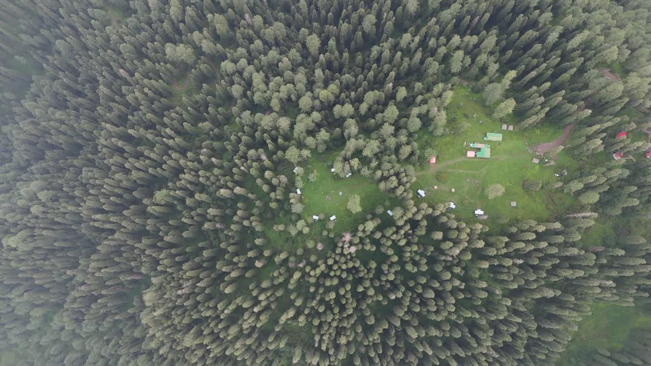 4k Aerial Serenity Over Thandiani - Pakistan’s Scenic Treasure