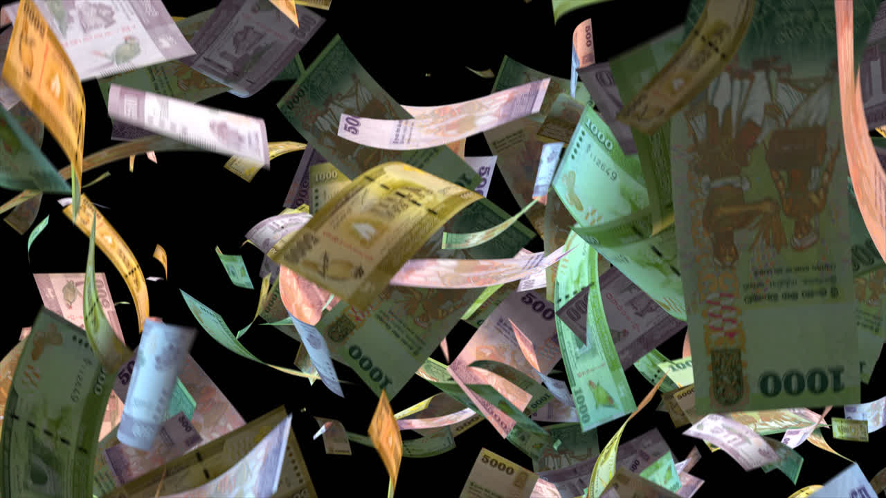 떨어지는 스리랑카 루피