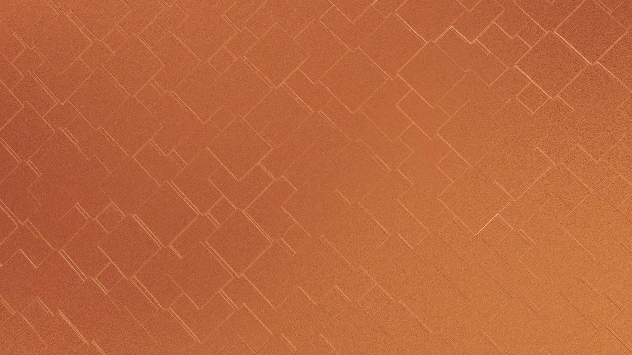 추상적인 기하학적 장미 황금 배경 포일 타일 텍스처 원활한 루프 배경 3d 렌더링