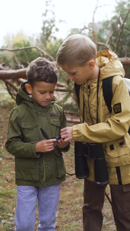 kids in the nature