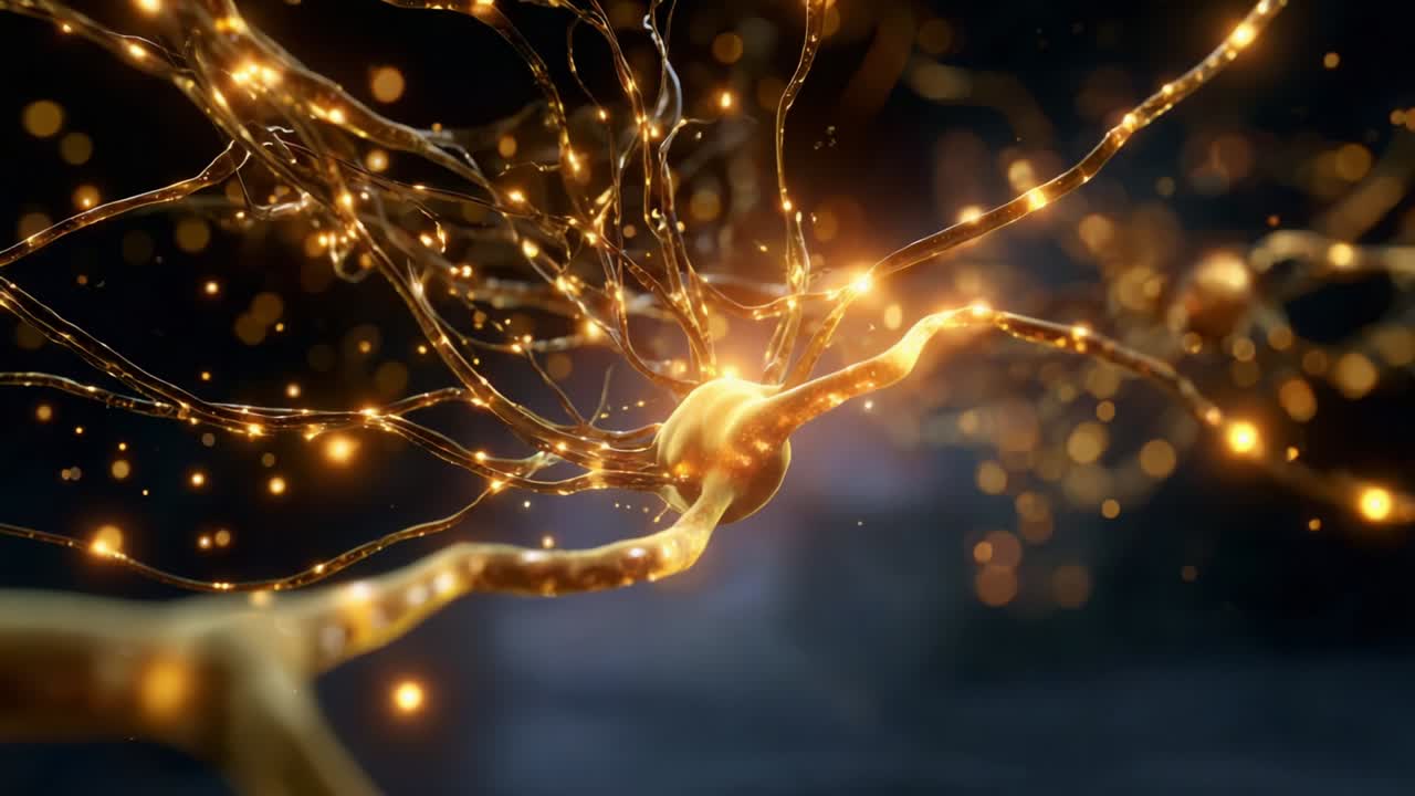 A captivating visualization of intricate neural networks showcasing the dynamic interplay of neurons, highlighting their organic structure and stunning connections that illuminate our understanding of the brain's complex functions
