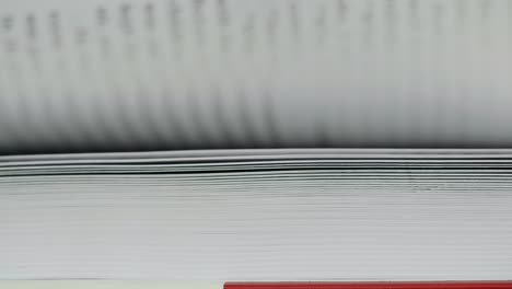 open book pages