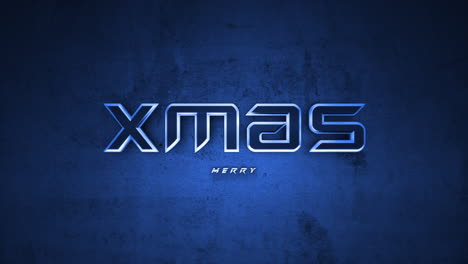 Dark-monochrome-Merry-Xmas-text-on-blue-gradient-4