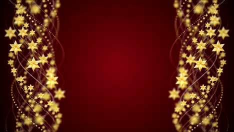 stars and fibers animation, background, rendering, loop