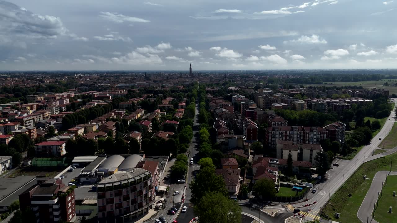 Vista aérea de una ciudad