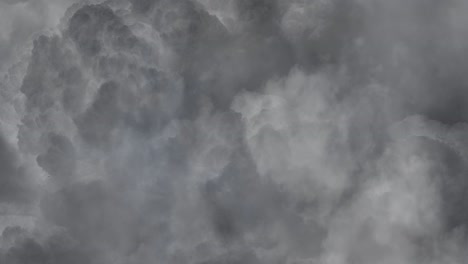 gray cumulonimbus clouds in the sky with a thunderstorm