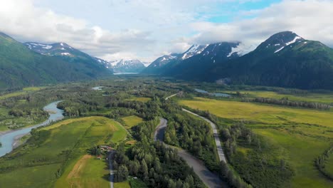 4K-Video-of-Portage-Glacier-near-Anchorage,-AK