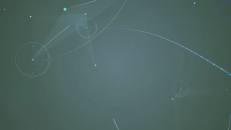 animation of networks of connections over black background