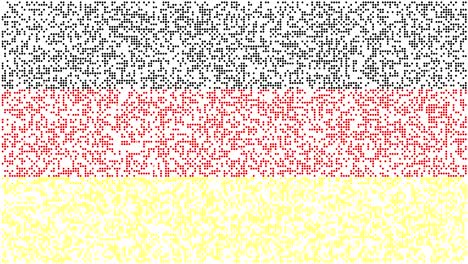 flag of germany (dot flag, alpha channel)