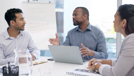 líder empresarial, reunión de discusión