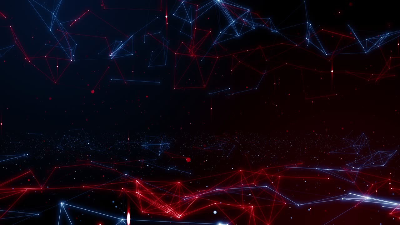 Plexus abstract network titles technology science background loop