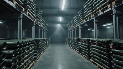 military ammunition storage warehouse