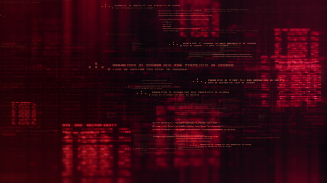 matriz de datos de desenfoque abstracto futurista, meta, metaverso, telemetría y visualización de números cifrados con simulación de partículas en el entorno del ciberespacio para el fondo de visualización frontal