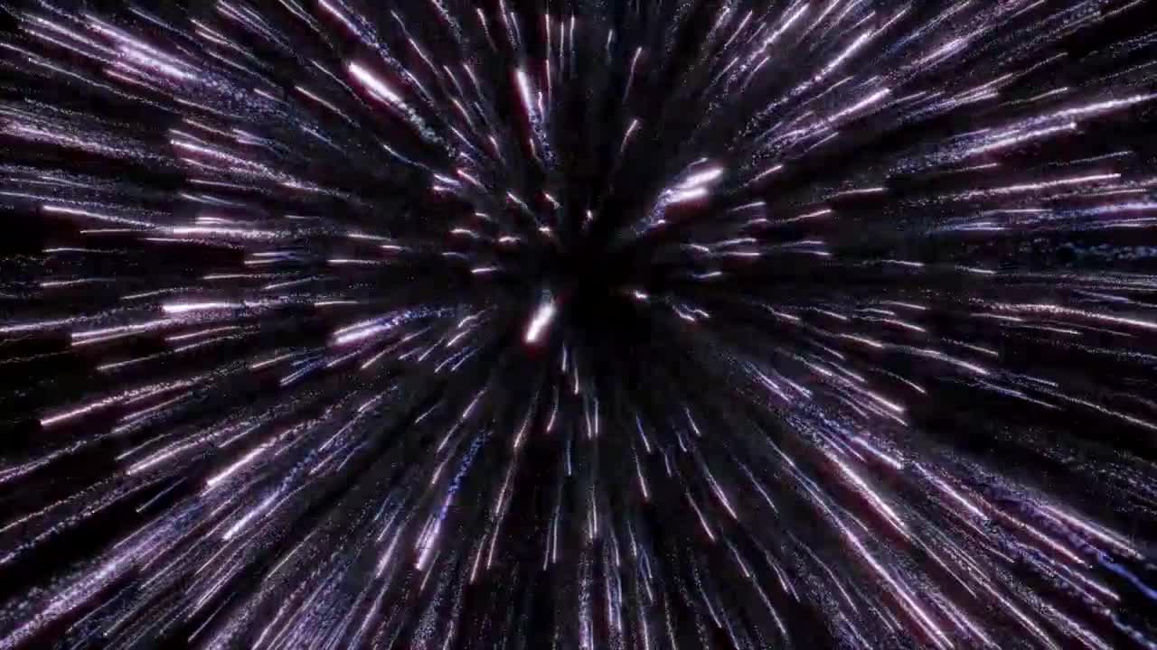Singola grande esplosione di fuochi d'artificio su sfondo nero