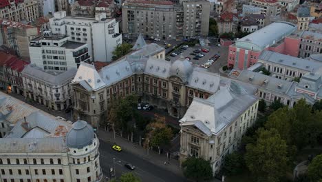 Edificio-Del-Ministerio-De-Agricultura-Y-Desarrollo-Rural-En-Bucarest,-Rumania